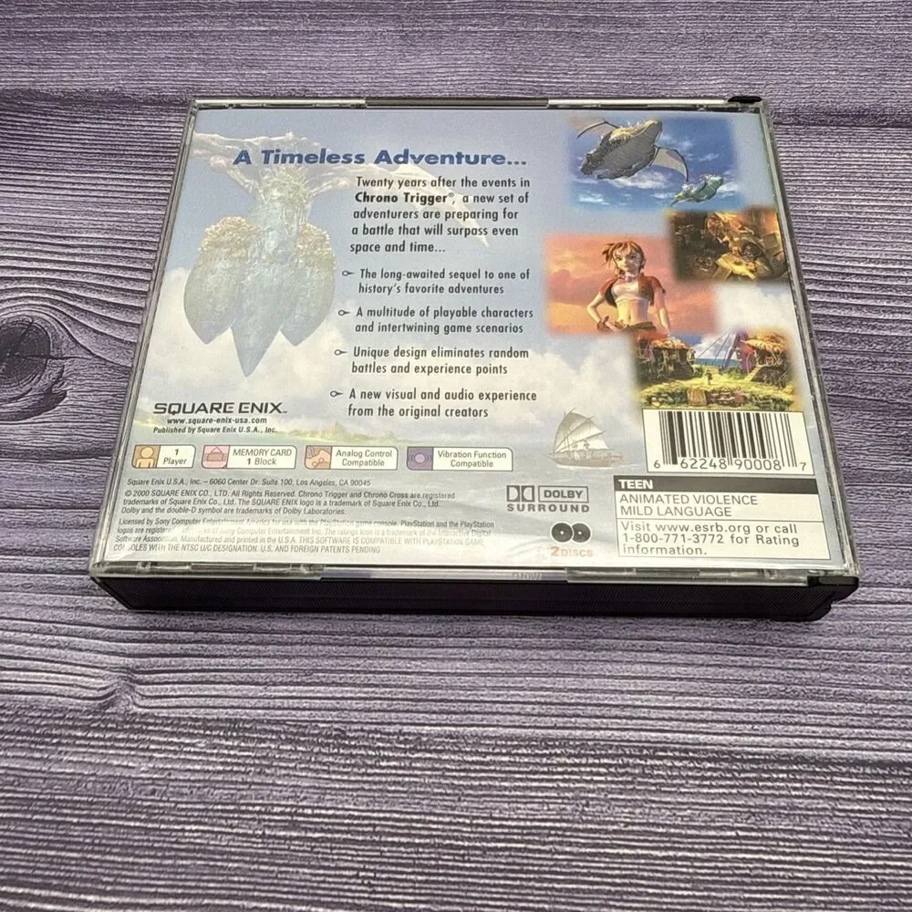 Chrono Cross Sony PlayStation 1 PS1 Greatest Hits Complete CIB